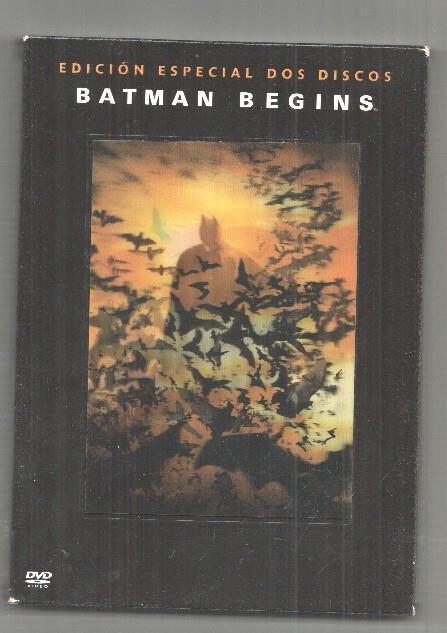 DVD, pelicula: Batman Begins, dirigida por Christopher Nolan. Edicion especial dos discos