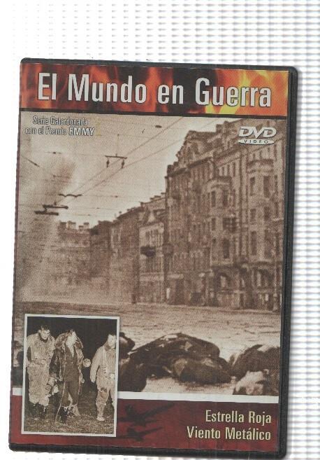 DVD, documental: El Mundo en Guerra - Estrella Roja, Viento Metalico. Narrado por Laurence Olivier