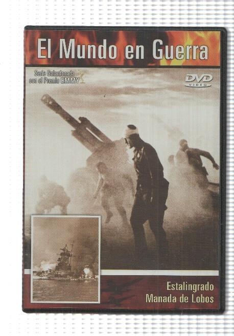 DVD, documental: El Mundo en Guerra - Estalingrado, Manada de Lobos. Narrado por Laurence Olivier
