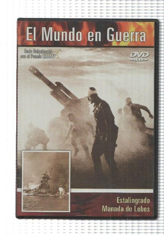 DVD, documental: El Mundo en Guerra - Estalingrado, Manada de Lobos. Narrado por Laurence Olivier