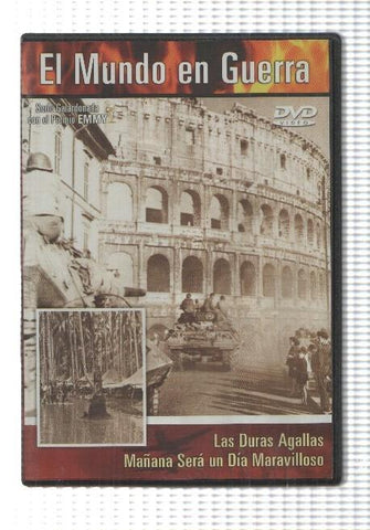 DVD, documental: El Mundo en Guerra - Las duras agallas, Mañana sera un dia maravilloso. Narrado por Laurence Olivier