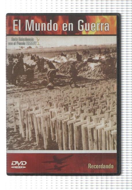 DVD, documental: El Mundo en Guerra - Recordando. Narrado por Laurence Olivier