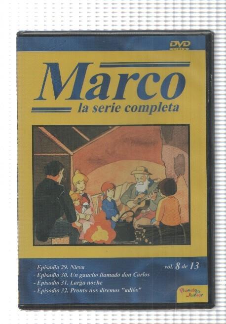 DVD, dibujos: Marco (1976) vol. 08, De los Apeninos a los Andes. Incluye los episodios 29 al 32. Planeta Junior