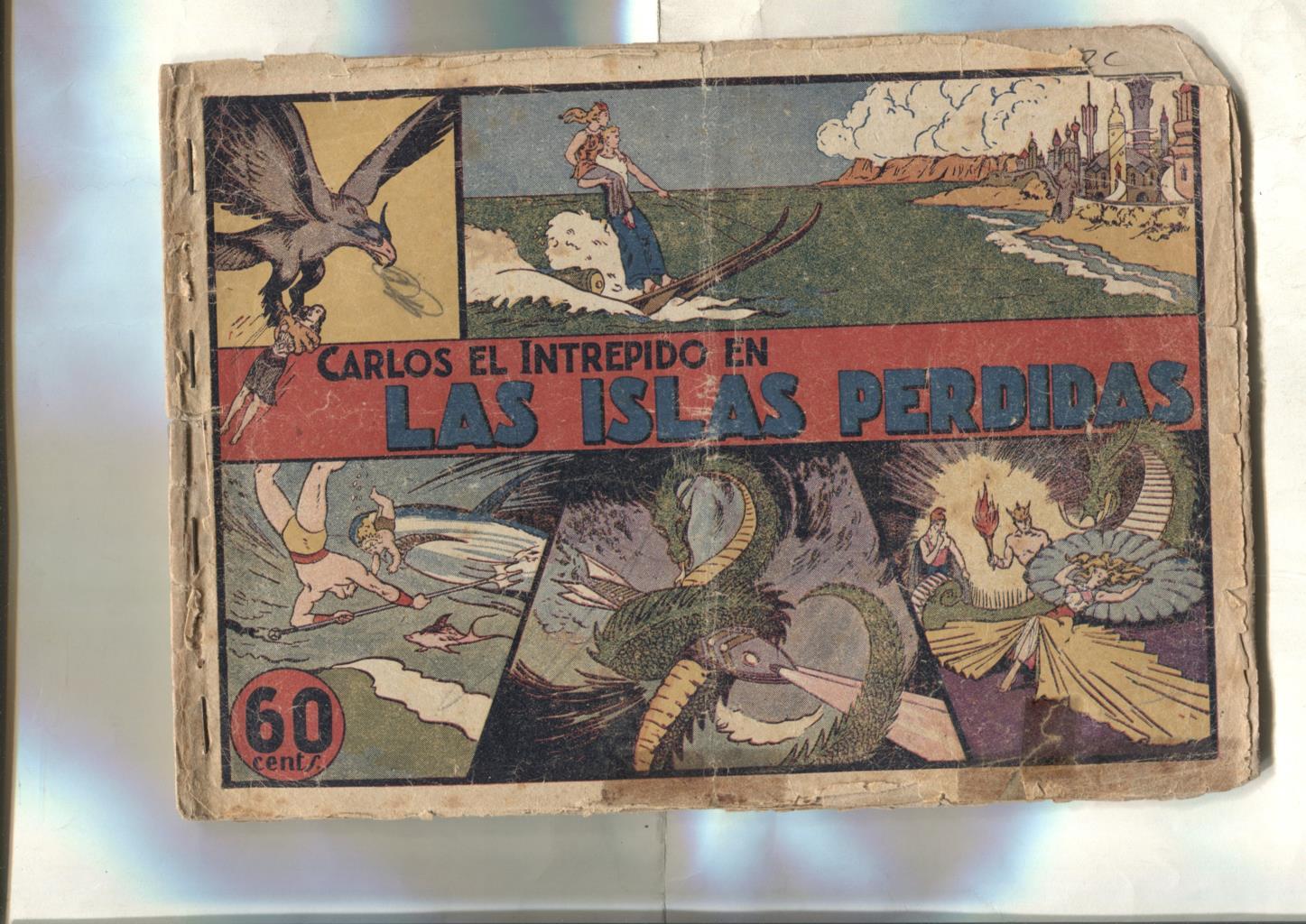 Albumes preferidos por la juventud: Carlos el intrepido en las islas perdidas (Brick Bradfort)