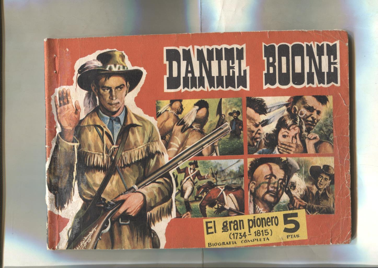 Cuadernos Lejano Oeste numero 2: Daniel Boone (alguna pagina rajada)