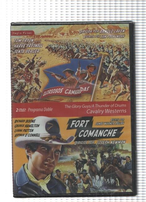 2 DVDs, Programa doble: Gloriosos Camaradas (USA, 1965) y Fort Comanche (USA, 1961)