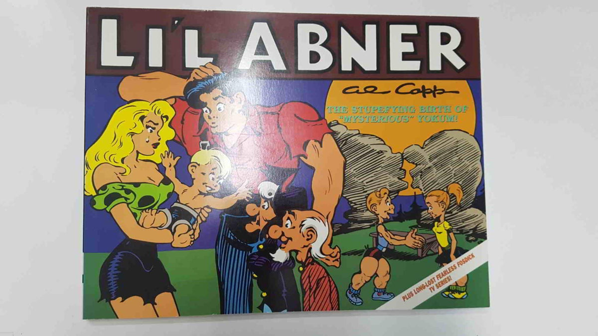 Kitchen Sink Press: Lil Abner vol. 19, Dailies 1953 by Al Capp - The stupefying birth of mysterious Yokum