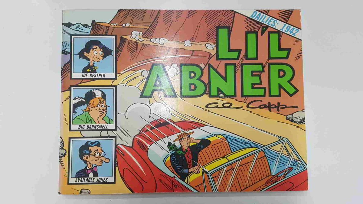 Kitchen Sink Press: Lil Abner vol. 08, Dailies 1942 by Al Capp - The mystery of the dog that didnt bark in the night