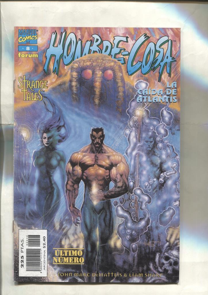 Planeta: Hombre cosa numero 8: La caida de Atlantis