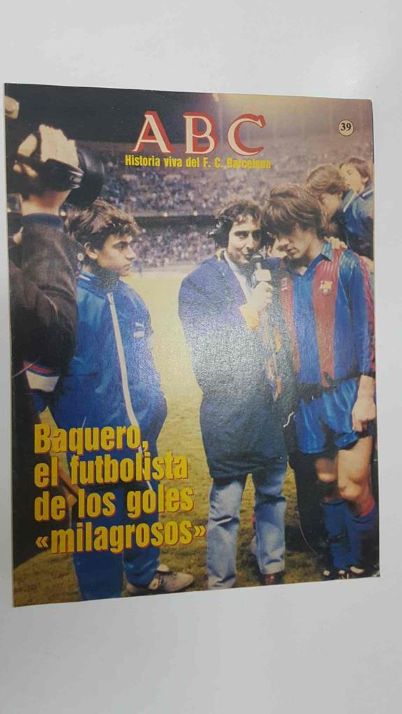 Fasciculo: ABC, Historia viva del FC Barcelona num 39 - Baquero el futbolista de los goles milagrosos. Galeria: Alan Simonsen