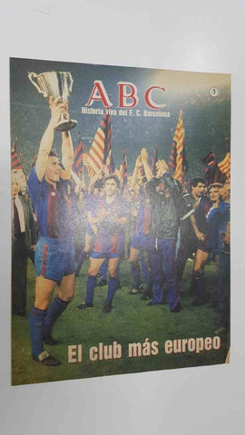 Fasciculo: ABC, Historia viva del FC Barcelona 03 - El club más europeo. Contracubierta: Jose Samitier