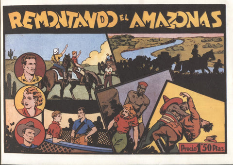 Facsimil: Juan y Luis: Remontando el amazonas