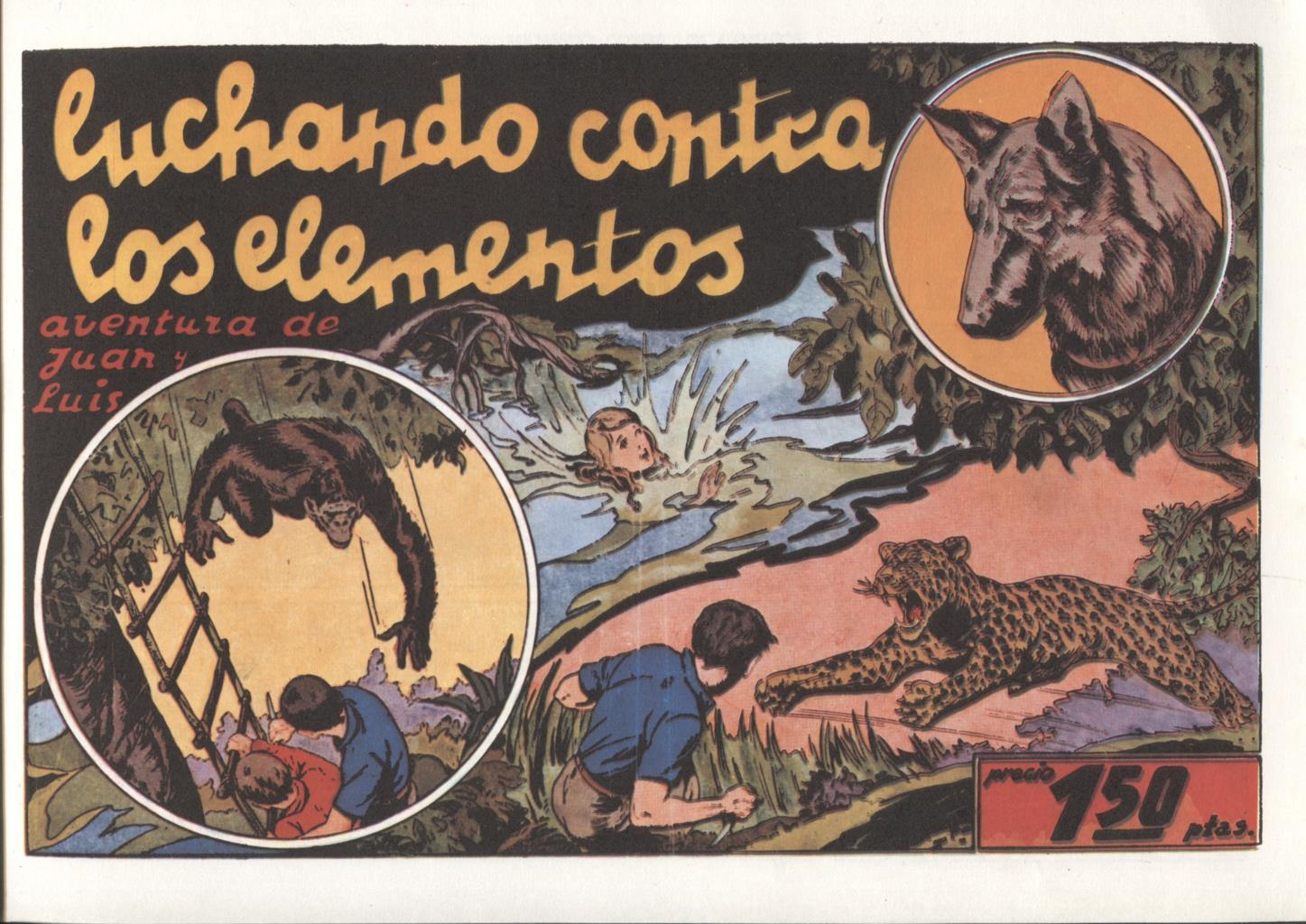 Facsimil: Juan y Luis: Luchando contra los elementos