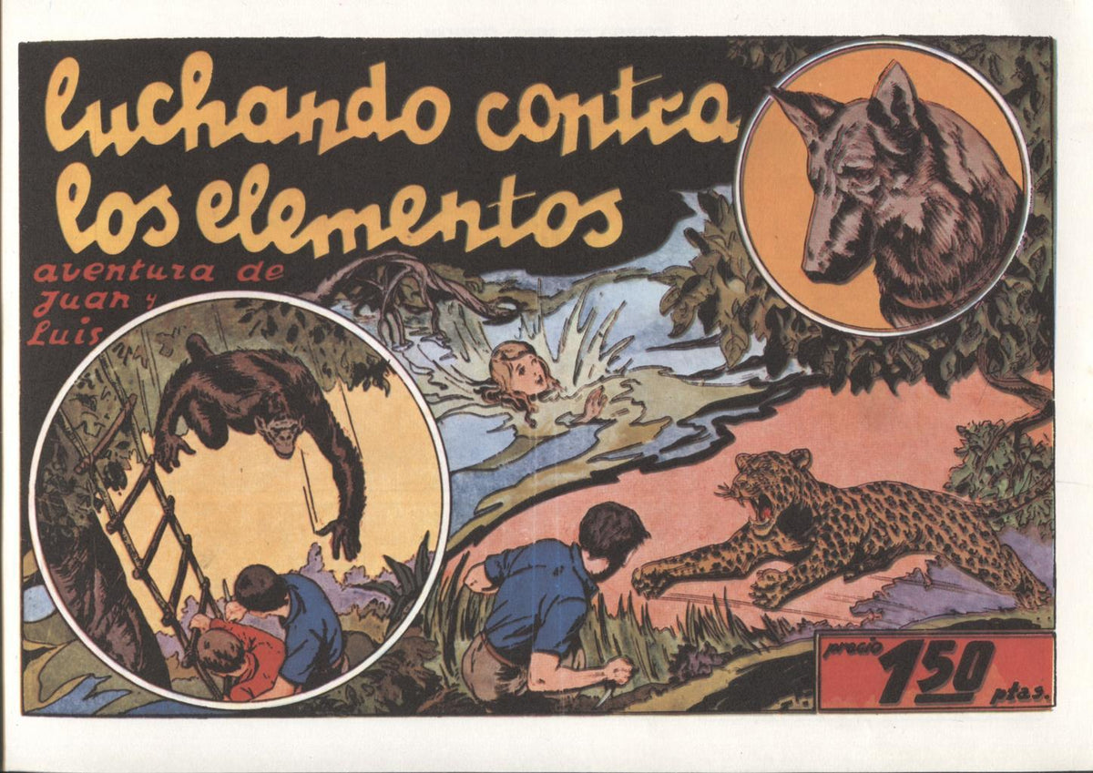 Facsimil: Juan y Luis: Luchando contra los elementos