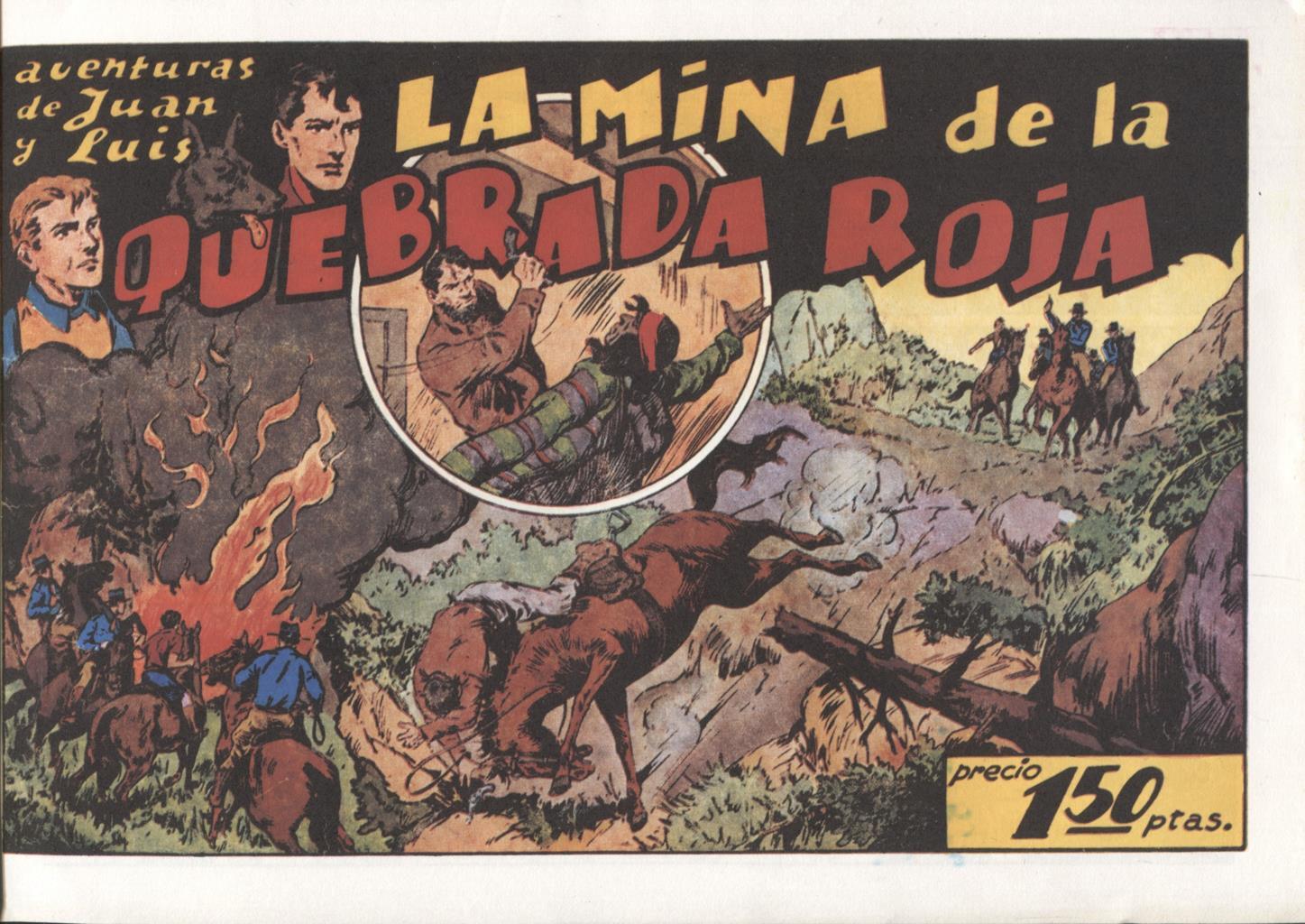 Facsimil: Juan y Luis: La mina de la quebrada roja