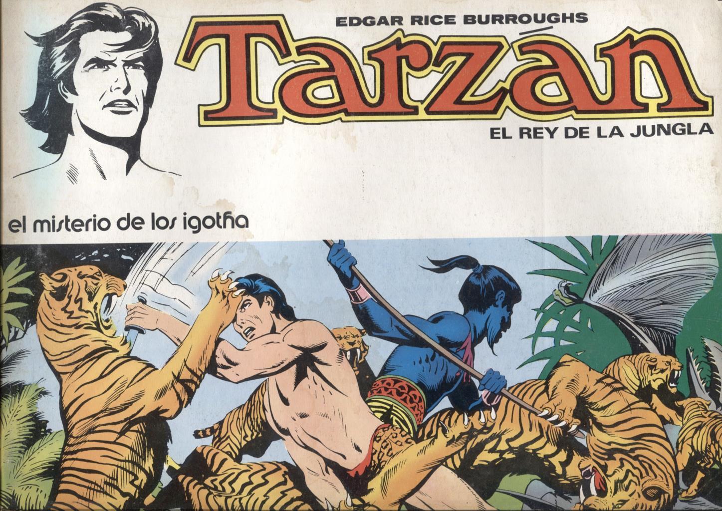 Novaro: Tarzan el rey de la jungla numero 7: El misterio de los Igotha