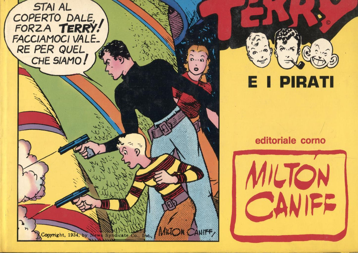 Terry e i Pirate: tiras del 22.10.1934 al 13.12.1935