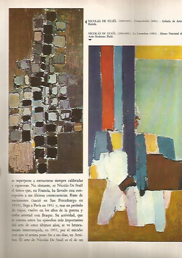 LAMINA 15930: Composicion y La Lavandou, por Stael