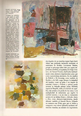 LAMINA 15940: Pintor III y Pintura, por Guston