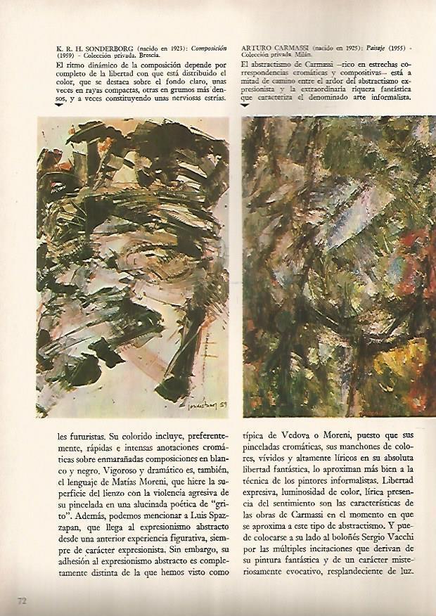 LAMINA 15941: Composicion,por Sonderborg y Paisaje, por Carmassi