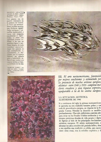 LAMINA 15923: Vuelo de pajaros, por Graves y Composicion, por Tobey