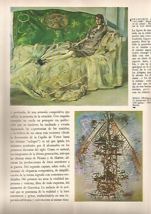 LAMINA 15914: Mujer recogida en un canape. Por Gruber