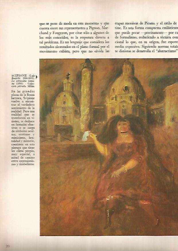 LAMINA 15915: La cortesana romana, por Scipione