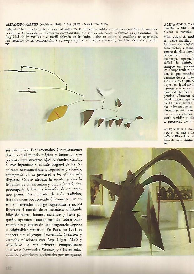 LAMINA 15971: Movil y La gran Araña, por Alejandro Calder