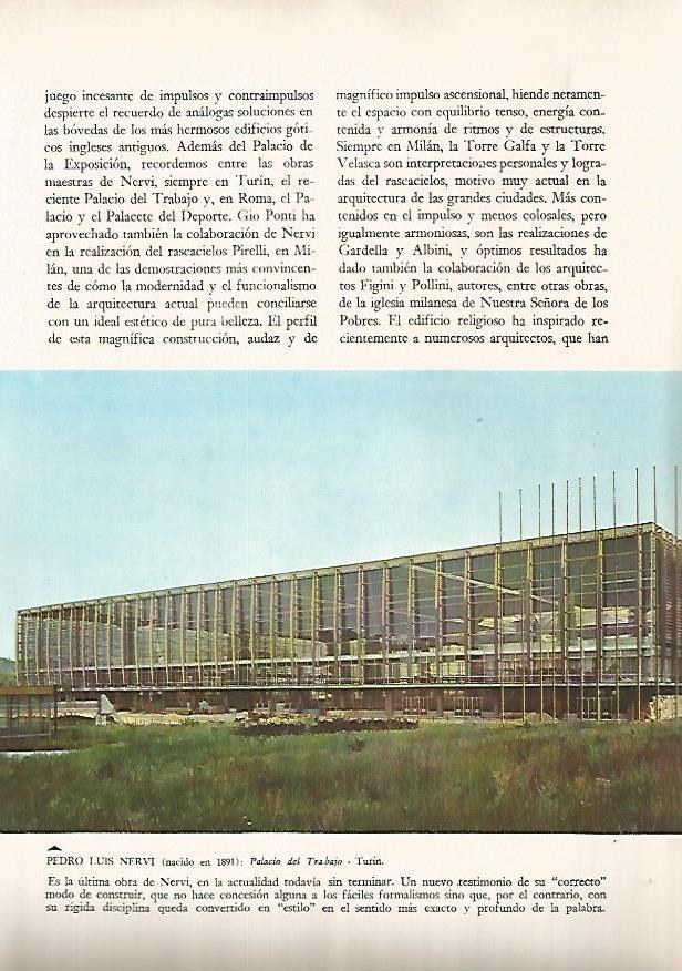 LAMINA 15986: Palacio del Trabajo en Turin