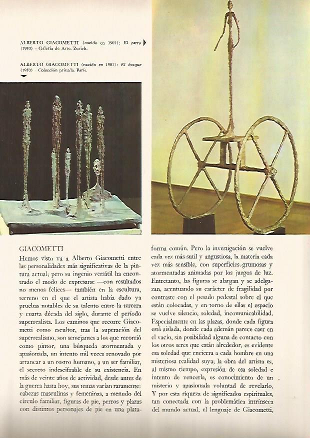 LAMINA 15968: El carro y El Bosque, por A. Giacometti