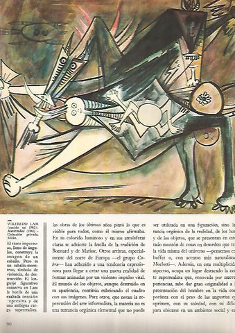 LAMINA 15950: Maternidad, por W. Lam