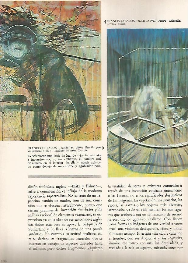 LAMINA 15958: Figura y Estudio para un desnudo, por  Francis Bacon