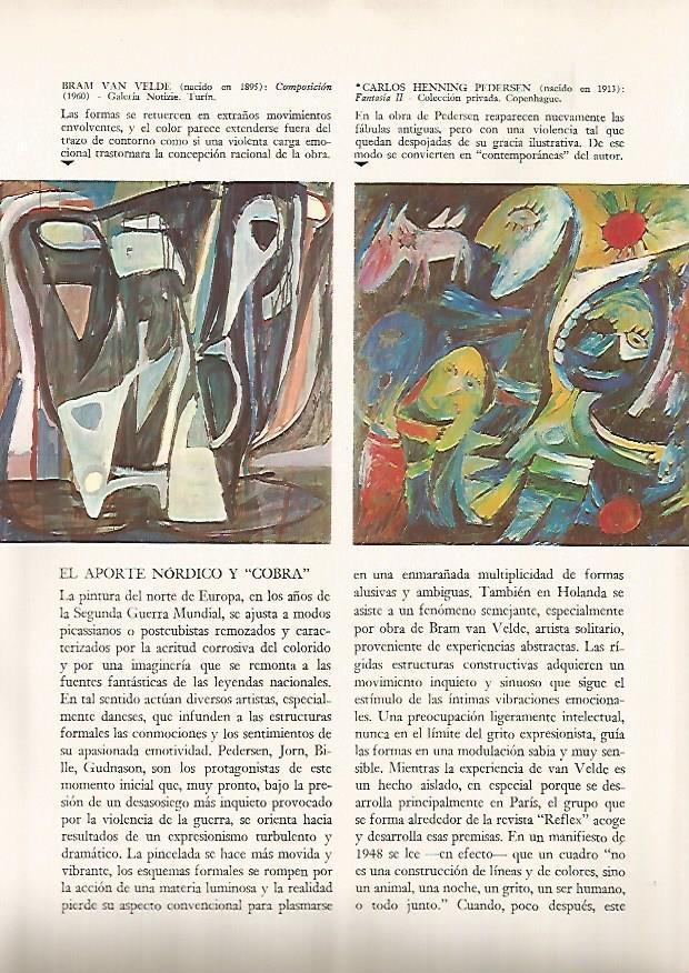 LAMINA 15960: Composicion, por Van Velde y Fantasia II, por Pedersen