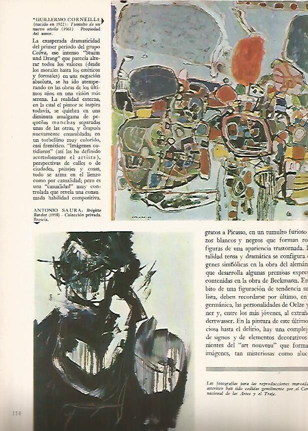 LAMINA 15962: Tumulto de un nuevo otoño, por Corneille y Brigitte Bardot, por A. Saura