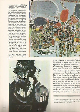 LAMINA 15962: Tumulto de un nuevo otoño, por Corneille y Brigitte Bardot, por A. Saura
