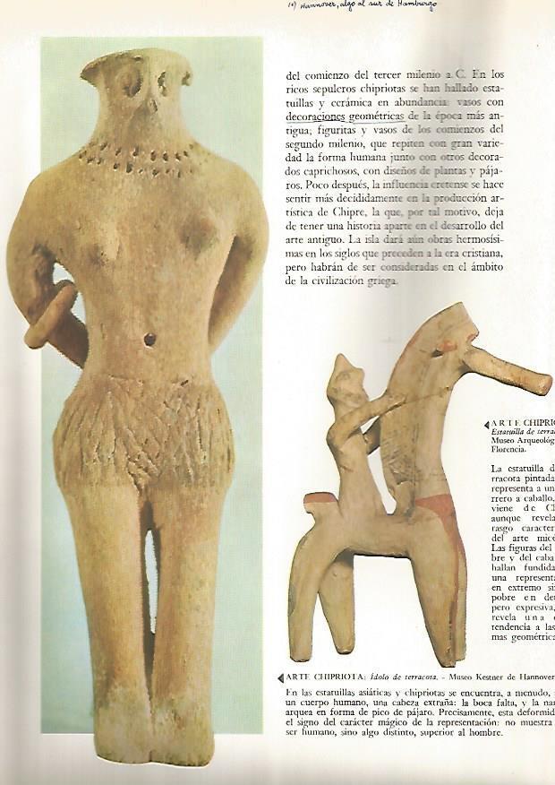 LAMINA 15850: Estatuillas de Chipre