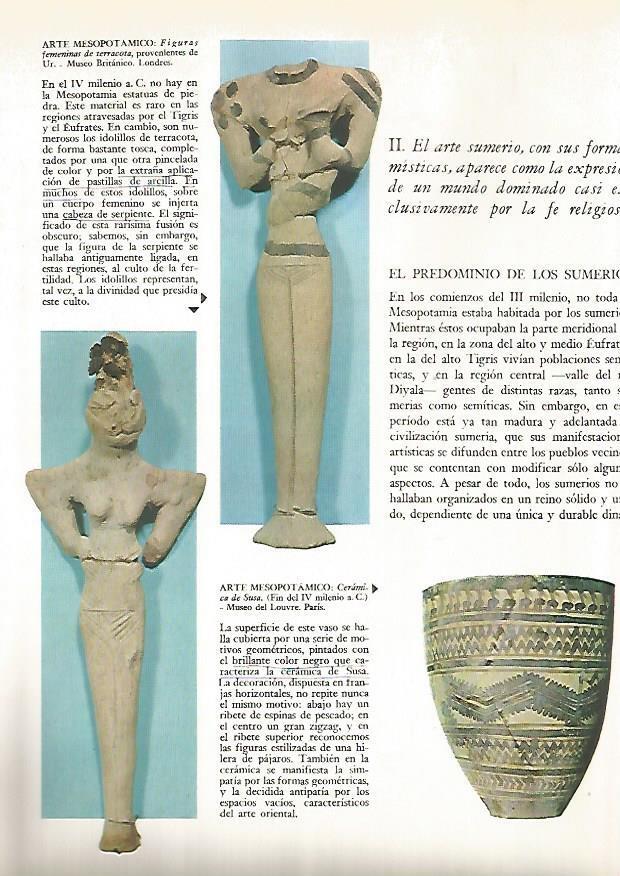 LAMINA 15854: Figuras femenias de Ur, Irak