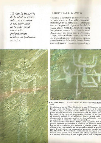 LAMINA 15827: Incisiones rupestres del Monte Bego, Italia