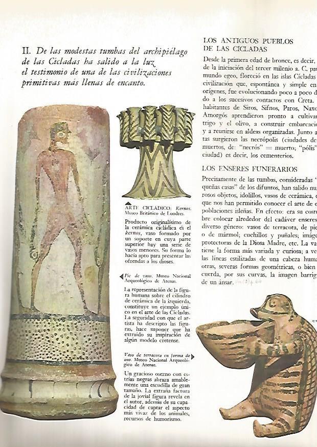 LAMINA 15832: Pie de vaso y Kernos de Creta