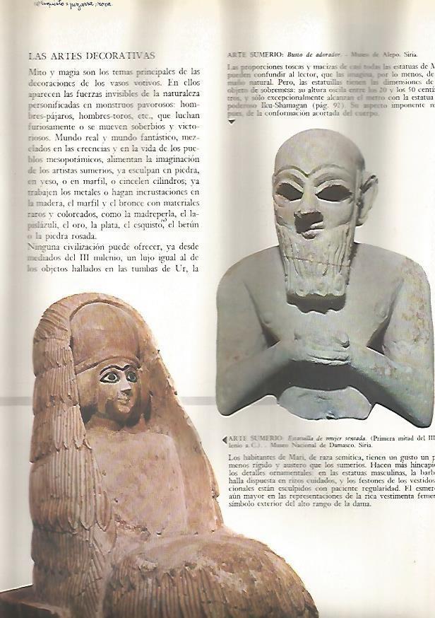 LAMINA 15858: Adorador y Mujer sentada, Siria