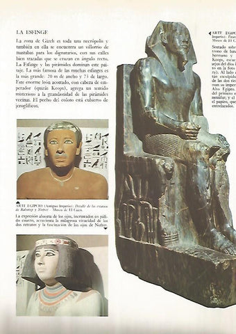 LAMINA 15888: Etatua de Kefren, Egipto