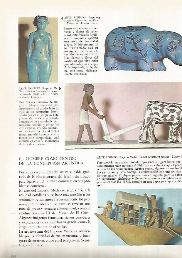 LAMINA 15893: Figuras y maquetas de Egipto