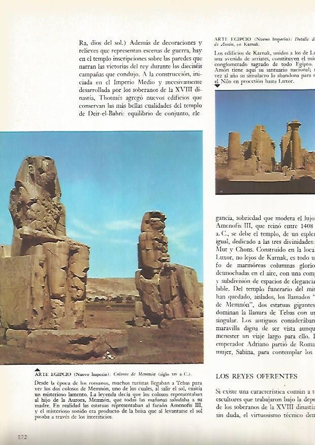 LAMINA 15895: Colosos de Memnon, Egipto