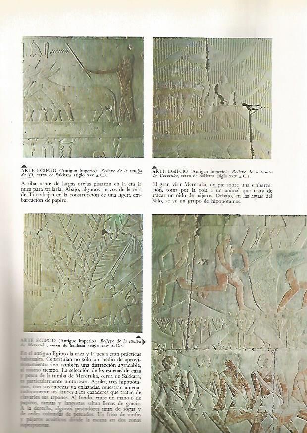 LAMINA 15891: Relieves de tumbas en Egipto