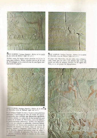 LAMINA 15891: Relieves de tumbas en Egipto