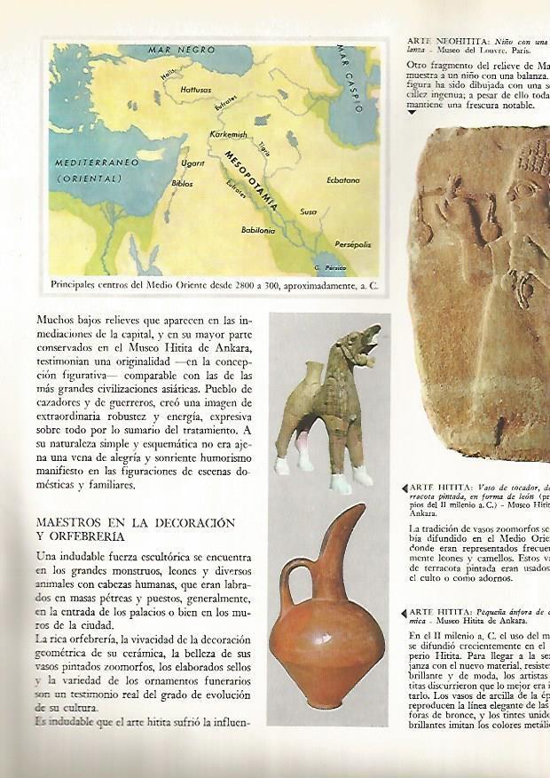 LAMINA 15875: Niño con una balanza, arte neohitita