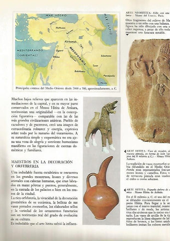 LAMINA 15875: Niño con una balanza, arte neohitita