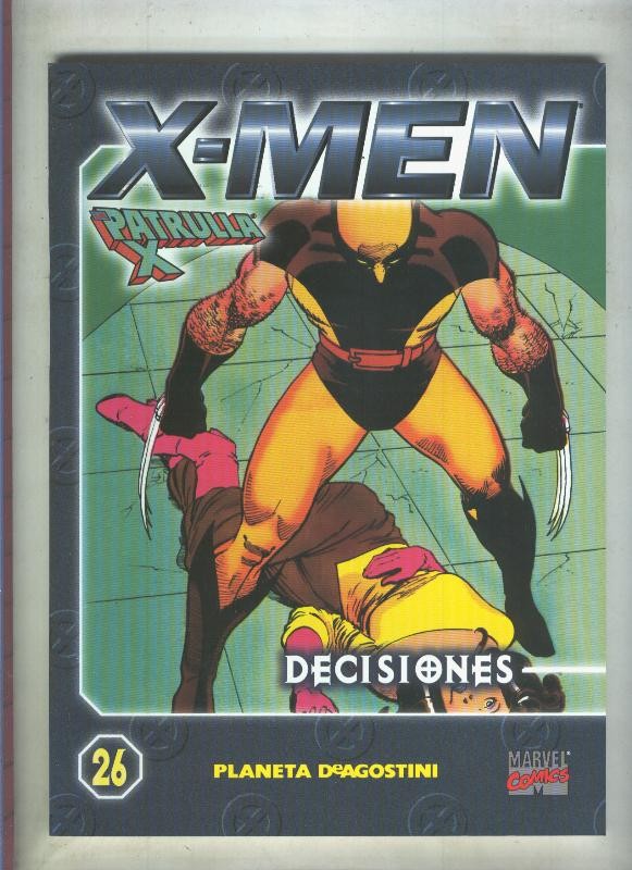 Coleccionable X Men / La Patrulla X numero 26  (subrayado algun credito por dueño original)