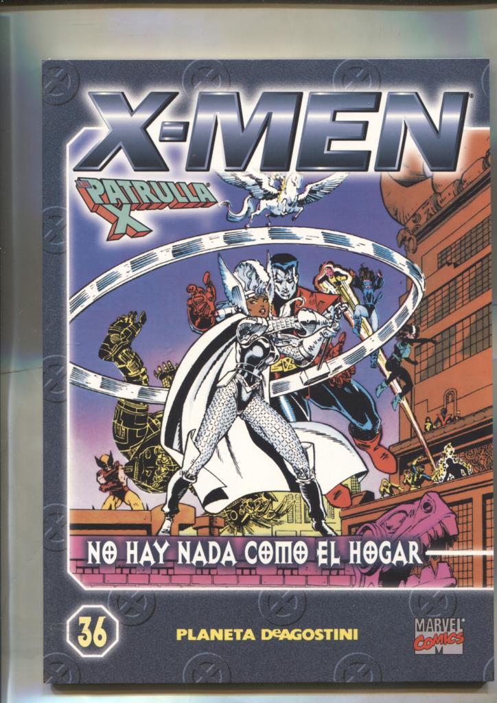 Coleccionable X Men / La Patrulla X numero 36  (subrayado algun credito por dueño original)
