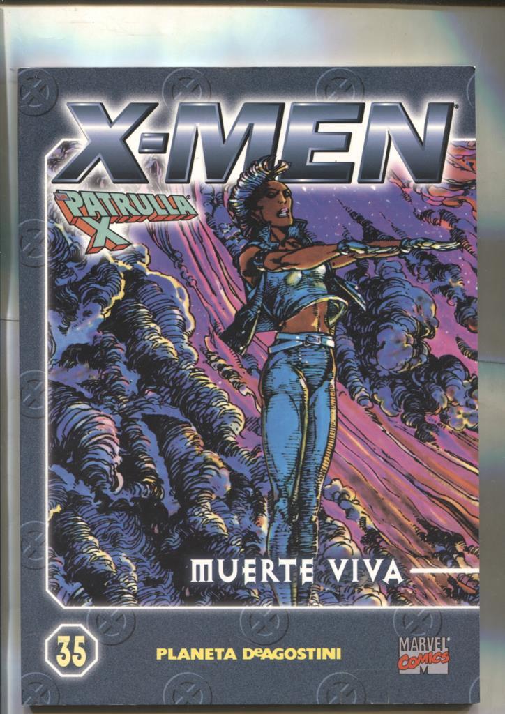 Coleccionable X Men / La Patrulla X numero 35  (subrayado algun credito por dueño original)